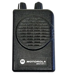 MOTOROLA MINITOR V (5) UHF PAGER 450-458 MHz Stored Voice 2 Tone A04KMS9238CC - Picture 1 of 6