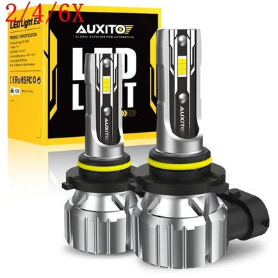 2/4/6X 9006 HB4 LED Headlight Bulb Conversion Kit Low Beam 6500K Bright Replace - Image 1 of 4