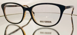 Originale HARLEY-DAVIDSON HD0523 005 Eyeglasses BLACK New Plastic 52-16-135 - Picture 1 of 13
