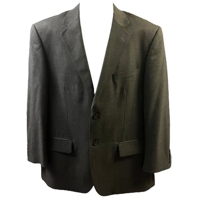 Joseph & Feiss Suit Jacket Size 42S Dark Grey Single Breasted Wool Professional - Image 1 of 4