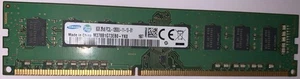 Samsung 8 GB RAM Pamięć 2Rx8 PC3L 12800U 11 13 B1 Doskonały stan PC Dell - Zdjęcie 1 z 4