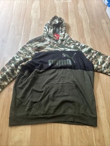Puma Essentials Camo Pullover Hoodie Men's Size 3XLT Casual Outerwear New - Picture 1 of 7