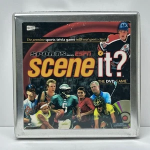 Scene It? ESPN DVD Sports Trivia Game. 2007. New. Open Box. Cards, Pieces Sealed - Picture 1 of 9