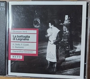 Battaglia Di Lagnano by Verdi (Myto 2 CD 00284) Torino 1946 Arturo Basile - Picture 1 of 2