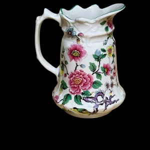Brocca piccola brocca vintage James Kent Old Foley "Chinese Rose" Inghilterra 5,25" Regno Unito - Foto 1 di 11