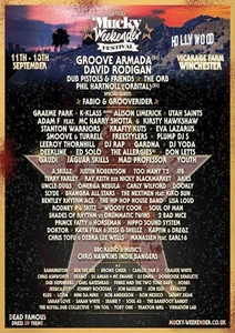 Mucky Weekender Music Festival 2025 A3 A4 Print Poster Album Unframed - Picture 1 of 1