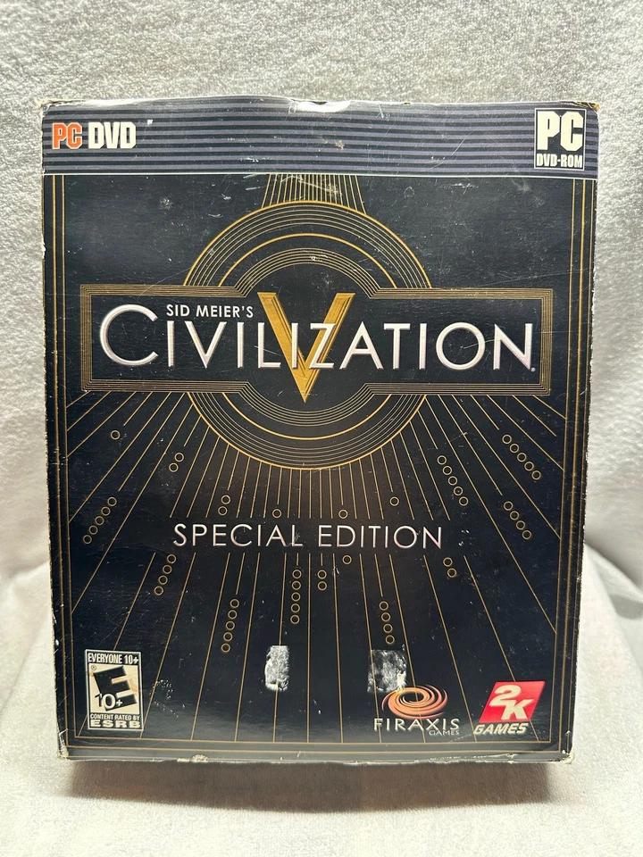 Sid Meier's Civilization V Special Edition PC CD-Rom New Open Box - Image 1 of 4