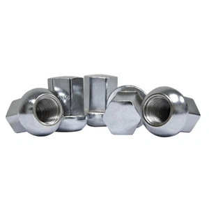 Chrome Lug Nuts, Ball Seat, 14mm with 19mm Hex, 5 Pack Dunebuggy & VW - Picture 1 of 1