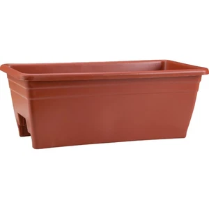 Myers 8 In. H. x 24 In. L. Poly Terra Cotta Deck Rail Planter SPX24DBOE35 Myers - Picture 1 of 1