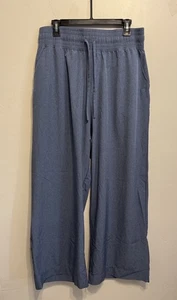 ALBION FIT Audrey Wide Leg Hose Blau High Rise Nylon Gr. XXL - Bild 1 von 10