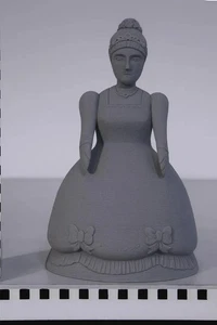 Custom 3D Printed Princess Cake Topper – Elegant Figurine - Picture 1 of 3