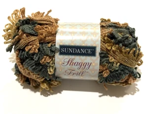 Sundance Shaggy Frill Yarn 7104270003 Mesh Acrylic Polyester 6 PLY Knit Craft - Picture 1 of 13