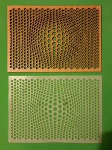 Decorative Panel Pattern Screening Grille MDF Stencil scrapbook Embellishment #2 - Picture 1 of 1