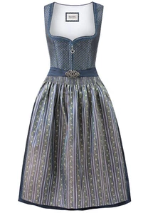 B-Ware / 2. Wahl - Dirndl midi 70 cm Mallaury blau dunkelblau Stockerpoint - Bild 1 von 4