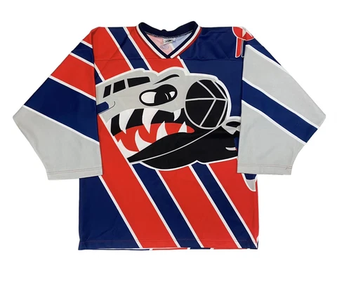 Vintage Houston Aeros AHL Hockey Jersey IHL AOP Cover