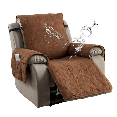 Capa reclinável 100% impermeável e antiderrapante lavável para proteção de sala de estar - Imagem 1 de 4