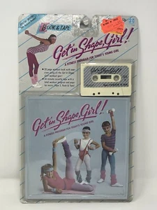 Vintage 1985 Hasbro Get In Shape, Girl Book and Cassette SEALED Cassette 2 - Picture 1 of 9