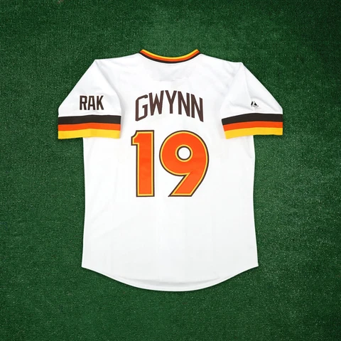 Tony Gwynn 1984 San Diego Padres Home Cooperstown Throwback Men's Jersey Cover