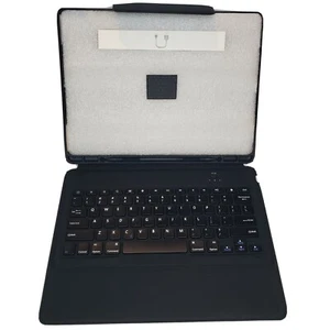 Custodia tastiera iPad Pro 12.9 Bluetooth wireless con chiusura magnetica nera 2018 - Foto 1 di 8