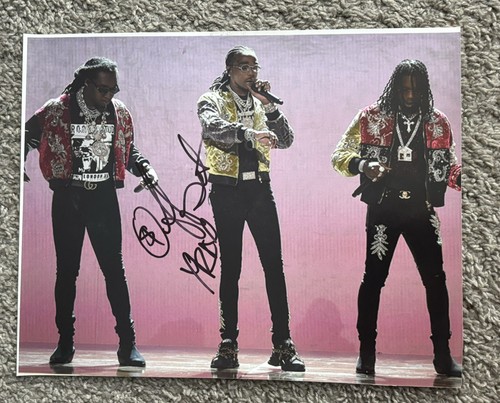 Offset Signed 11x14 Migos Autograph Photo | eBay