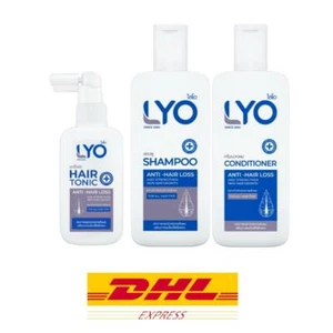 1Set LYO Tonic Shampoo Conditioner Authentic Growth Fast Anti-Hair Loss Herbs - Picture 1 of 9