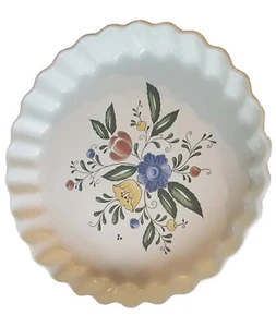Vintage ASTA Quiche Dish Fluted Edge Iconic Design 9" Diameter - Picture 1 of 7