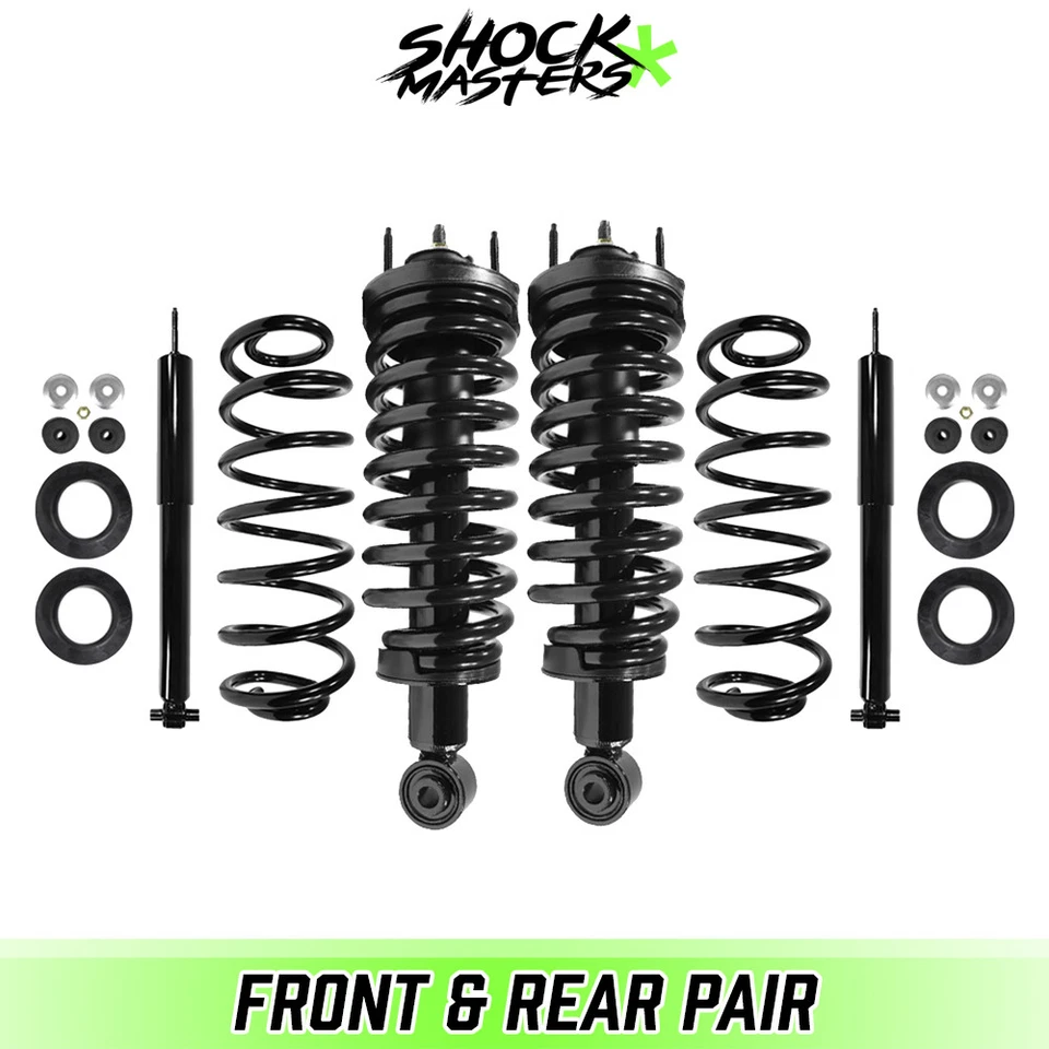 Front Rear Complete Struts Coil Springs for 2003-2011 Ford Crown Victoria Foto 1 de 1