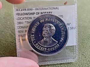 rare Robert-Houdin / Rotary Club - vintage magic token / coin - Mt169.000
