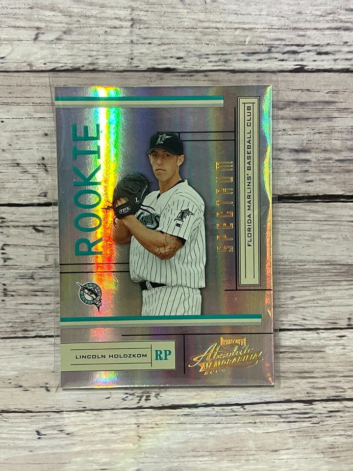 2004 Absolute Memorabilia Spectrum Gold (#'d/50) - #212 Lincoln Holdzkom - Image 1 of 1