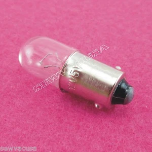 Light Bulb, Fits White Elna Babylock Pfaff Riccar Singer Sergers Overlock #12V6W - Picture 1 of 1