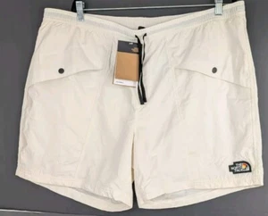 NWT MENS OUTLINE THE NORTH FACE SHORT GARDENIA WHITE XXL WINDWALL A32 - Picture 1 of 5