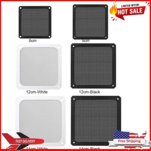 Magnetic Dust Filter PC Computer Case Fan Dustproof Mesh Cover Net Guard - Afbeelding 1 van 30