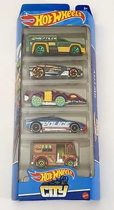 2023 HOT WHEELS CITY - ALPHA PURUIT-BREAD BOX-RESCUE DUTY-FANGSTER-ROGUE HOG - Picture 1 of 4