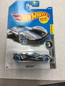 Hot Wheels 2017 Crescendo #228/365 Super Chromes 1/10 New On Card B27 - Picture 1 of 7
