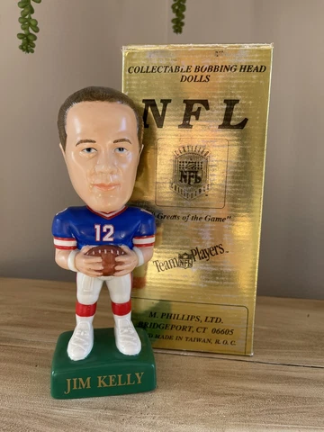JIM KELLY Buffalo Bills 1993 SAM’s Limited Edition Nodder Bobblehead NIB! Cover