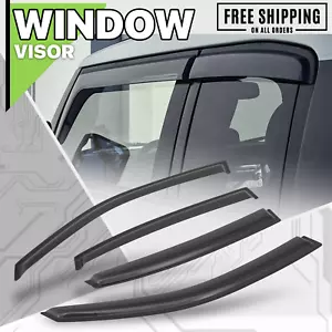 Protector deflector de lluvia viento ventilación para ventana con cinta adhesiva para Chevy Impala 00-05 - Imagen 1 de 6