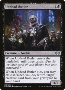 MTG Magic the Gathering Undead Butler (133/596) Innistrad Crimson Vow LP - Picture 1 of 1