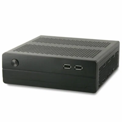 Morex 557 Compact Universal Mini-ITX Case only with VESA & Wall Mount ready - Image 1 of 4