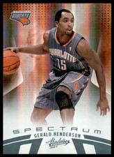 2010-11 Absolute Memorabilia Spectrum Platinum #79 Gerald Henderson /25