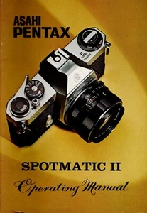 Notice d'emploi ASAHI PENTAX SPOTMATIC II - 50 pages - Photo 1 sur 4