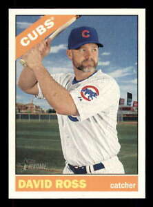 2015 Topps Heritage High Number #549 David Ross Chicago Cubs Baseball Card 34965