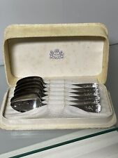 Vintage 1913 GORHAM STERLING SILVER "Etruscan" Spoons Box set of 6 - Albion MI