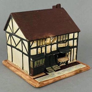 Copeland Pastille Burner Shakespeares House Rare Antique c1847 Ceramic Pottery - Picture 1 of 21