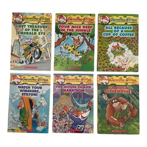 Geronimo Stilton books Lot of 6 Scholastic Children Books - Bild 1 von 19