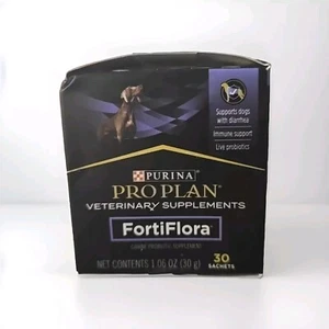 Purina Pro Plan Fortiflora Probiotics for Dogs 30 Sachets EXP 11/2025 New In Box - Picture 1 of 4