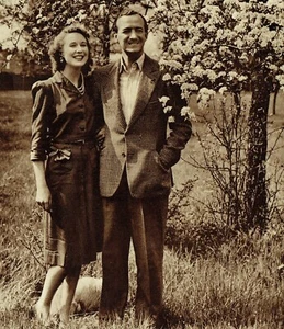 David Niven Primula Rollo Wheatbutts Cottage Eton Wick 1945 2 Seiten Foto Artikel - Bild 1 von 2