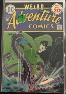 Adventure Comics #436 - Ultimo numero di copertina da 20 centesimi prezzo (DC, 1974) - Foto 1 di 1