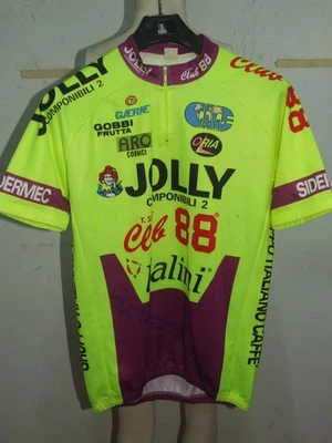 MAGLIA SHIRT MAILLOT CICLISMO CYCLISM BICI JOLLY CLUB 88 (1297) tg. XXL - Immagine 1 di 2