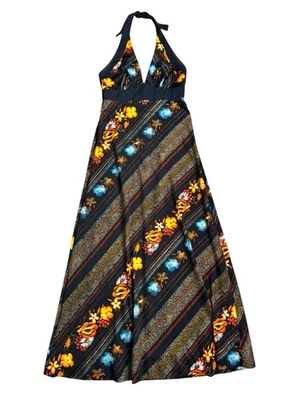 Tori Richard Honolulu Halter Maxi Dress Womens Size S Hawaiian VTG 60’s/70’s - Image 1 of 4