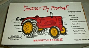 NEW Vintage 1/16 scale Massey-Harris 101 Summer Toy Festival 1990 Tractor NFFB - Picture 1 of 4